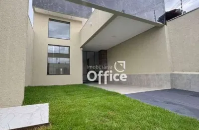 Casa com 3 quartos à venda, 119 m² por r$ 475.000 - jardim alexandrina - anápolis/go