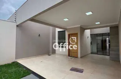 Casa com 3 quartos à venda, 105 m² por r$ 350.000 - residencial ildefonso limírio - anápolis/go