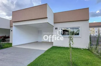 Casa com 3 dormitórios à venda, 99 m² por r$ 420.000,00 - chácaras colorado - anápolis/go