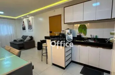Apartamento com 3 quartos à venda, 79 m² por r$ 370.000 - chácaras colorado - anápolis/go