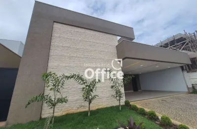 Casa com 4 dormitórios à venda, 252 m² por r$ 2.200.000,00 - condomínio residencial grand trianon - anápolis/go