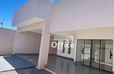 Casa com 3 dormitórios à venda, 126 m² por r$ 450.000,00 - residencial vale do sol - anápolis/go
