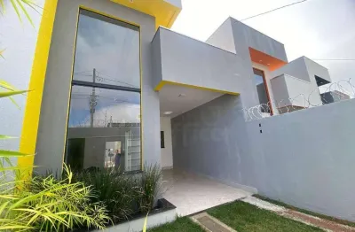Casa com 3 quartos à venda, 105 m² por r$ 367.500 - residencial veneza - anápolis/go