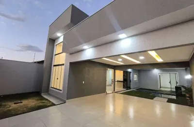 Casa com 3 quartos à venda, 130 m² por r$ 550.000 - loteamento residencial verona - anápolis/go