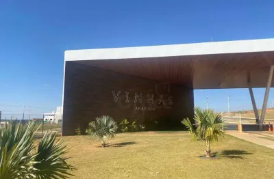 Terreno à venda, 496 m² por r$ 180.000,00 - condomínio vinhas - anápolis/go