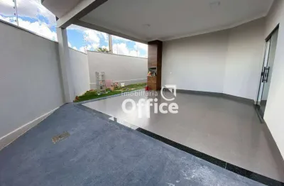 Casa com 3 dormitórios à venda, 108 m² por r$ 330.000,00 - jardim primavera 1ª etapa - anápolis/go