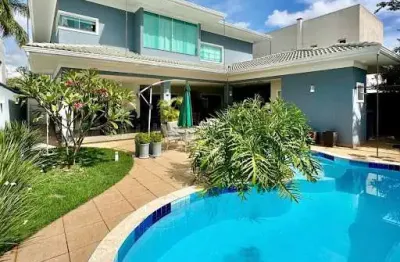 Casa com 4 dormitórios à venda, 385 m² por r$ 2.800.000,00 - residencial sun flower - anápolis/go