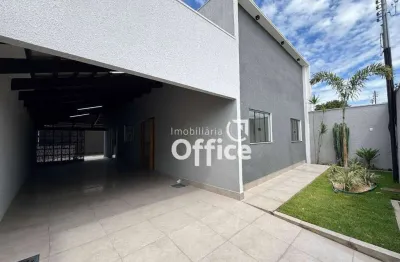 Casa com 3 dormitórios à venda, 247 m² por r$ 640.000,00 - vila sul - anápolis/go