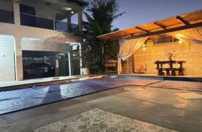 Sobrado c/ 5 quartos à venda, ár. const. 430m² por r$ 1.500.000,00 no parque das nações