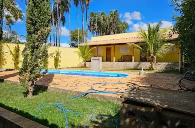 Chácara com 4 dormitórios à venda, 6000 m² por r$ 1.250.000,00 - zona rural - campo limpo de goias/go