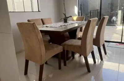 Casa com 3 dormitórios à venda, 200 m² por r$ 575.000 - residencial flamboyant - anápolis/go