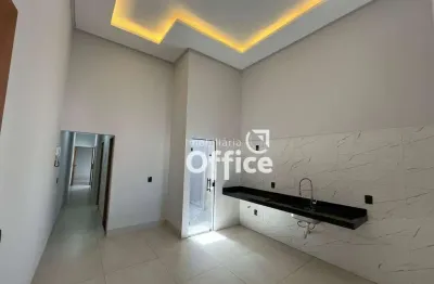 Casa com 3 qurtos à venda, 70 m² por r$ 320.000 - residencial vida nova - anápolis/go