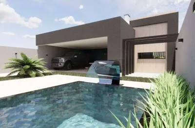 Casa c/ 2 quartos à venda, lt de 300m² e ár. const. de 136m², por r$ 350.000,00 no loteamento residencial roma