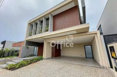 Sobrado com 4 dormitórios à venda, 342 m² por r$ 3.000.000,00 - condomínio residencial grand trianon - anápolis/go