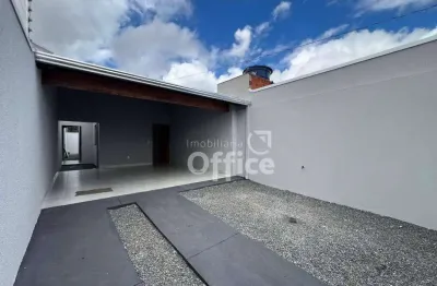 Casa com 2 dormitórios à venda, 75 m² por r$ 290.000,00 - recanto do sol - anápolis/go