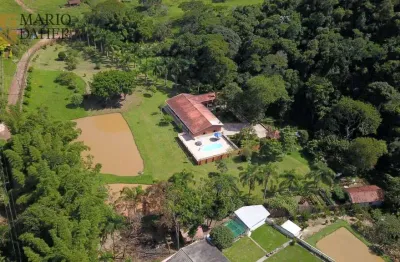 Sítio com 5 dormitórios à venda, 104060 m² por r$ 1.590.000,00 - itapeva - paraibuna/sp