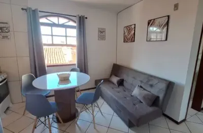 Apartamento de 1 dormitório em canasvieiras a 400 metros do mar com escritura pública financia