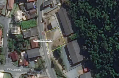 Terreno comercial à venda no salto weissbach, blumenau  por r$ 890.000