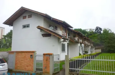 Casa em condomínio fechado com 2 quartos para alugar na rua são leopoldo, 436, vila nova, blumenau, 75 m2 por r$ 1.800