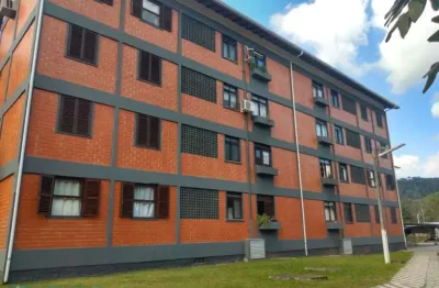 Apartamento com 2 quartos para alugar na rua anfiloquio nunes pires, 5471, bela vista, gaspar, 53 m2 por r$ 1.200