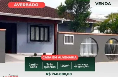 Casa com 3 quartos à venda na Rua Professor Eunaldo Verdi, 265, Jardim Sofia, Joinville
