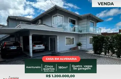 Casa com 5 quartos à venda na Servidão Irineo Silva, 59, Aventureiro, Joinville