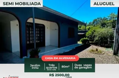 Casa para alugar na Rua Hermann Huhn, 34, Jardim Iririú, Joinville