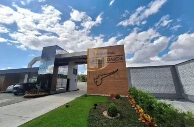 Terreno de 420 m2 disponivel para venda  em condominio fechado lago di garda, no bairro velha.