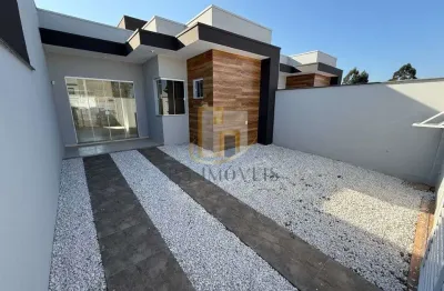 Bela casa de 2 dormitorios sendo 1 suite, no bairro itacolomi em balneario picarras.