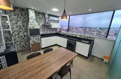 Cobertura para venda com 91 metros quadrados com 2 quartos em candelária - belo horizonte - mg