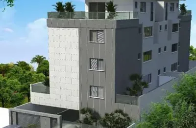 Cobertura para venda com 107 metros quadrados com 4 quartos em planalto - belo horizonte - mg