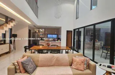 Apartamento para venda em camaçari, alphaville (abrantes), 4 dormitórios, 4 suítes, 5 banheiros, 4 vagas