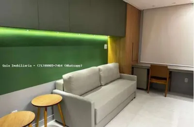 Apartamento para venda em lauro de freitas, buraquinho, 1 dormitório, 1 suíte, 1 banheiro, 1 vaga