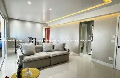 Apartamento para venda em salvador, patamares, 2 dormitórios, 1 suíte, 2 vagas