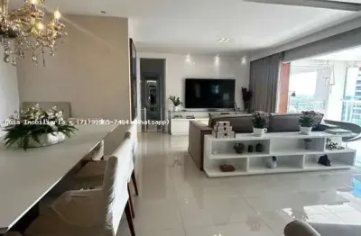 Apartamento para venda em salvador, patamares, 4 dormitórios, 3 suítes, 4 banheiros, 3 vagas