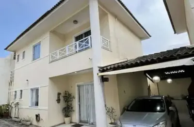 Casa em condomínio para venda em salvador, stella maris, 4 dormitórios, 3 suítes, 4 banheiros, 2 vagas