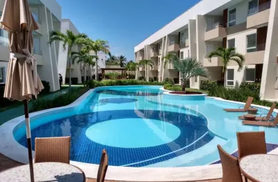 Apartamento para venda em camaçari, guarajuba (monte gordo), 2 dormitórios, 2 suítes, 1 vaga