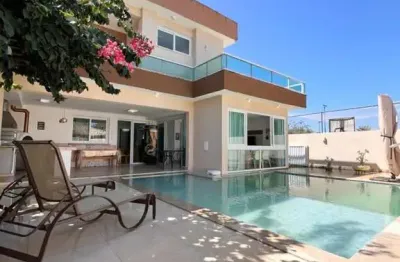 Casa em condomínio para venda em camaçari, guarajuba (monte gordo), 4 dormitórios, 4 suítes, 7 banheiros, 2 vagas