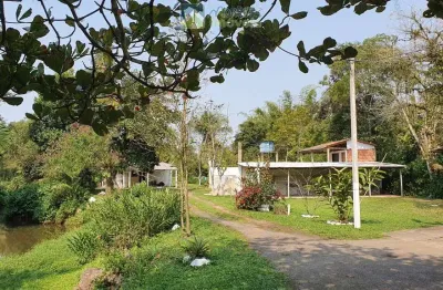 Chácara morretes a beira do rio sapitanduva com 25.712m mais de 700m construidos