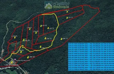 Terrenos para  chácaras  lotes acima de 20.000 metros documentados em morretes pr