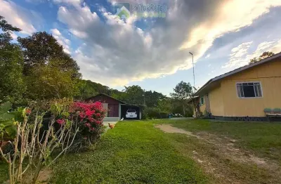 Sítio em antonina  cinco tanques de peixes e duas nascentes com 84.300m² toda cercada