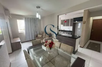 Apartamento semimobiliado com 2 quartos no cordeiros em itajaí