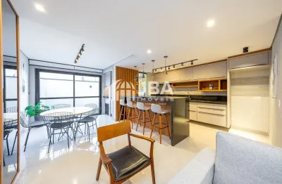 Semi mobiliado com 3 suites , piso laminadoexcelente localização e acabamento!