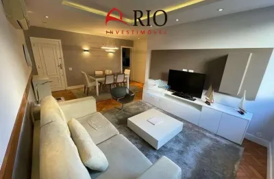 Venda de apartamento de luxo no leblon, rio de janeiro - 3 quartos, 1 suíte, 2 salas, 3 banheiros, 1 vaga de garagem - 117m².