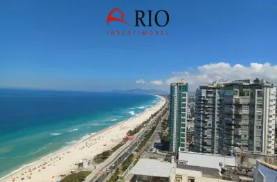 Cobertura de luxo à venda na barra da tijuca, rio de janeiro - 4 quartos, 3 suítes, 3 salas, 3 vagas, 325 m².