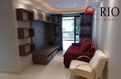 Apartamento à venda no recreio dos bandeirantes, rio de janeiro-rj: 3 quartos, 1 suíte, 2 vagas, 128m² de área.