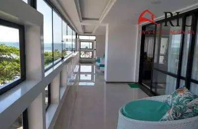 Apartamento de luxo na barra da tijuca - 4 quartos, 4 suítes, 3 salas, 5 banheiros, 4 vagas de garagem, 353 m² de área - rio de janeiro-rj!