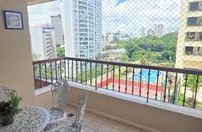 4 quartos no mansão do triomphe no alto do itaigara
