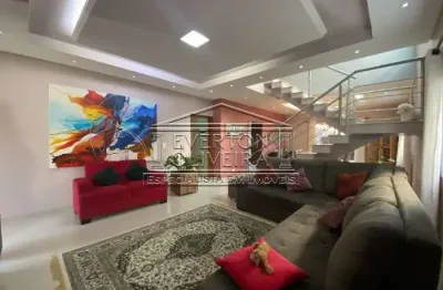Casa em condomínio fechado com 4 quartos à venda no loteamento villa branca, jacareí  por r$ 2.050.000