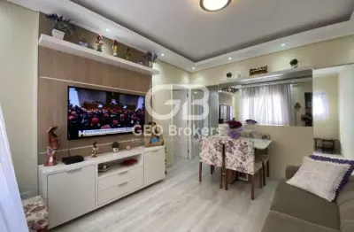 Apartamento com 2 quartos à venda no jardim califórnia, jacareí  por r$ 265.000